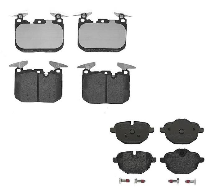 Brembo Brake Pads Kit -  Front and Rear (Low-Met)